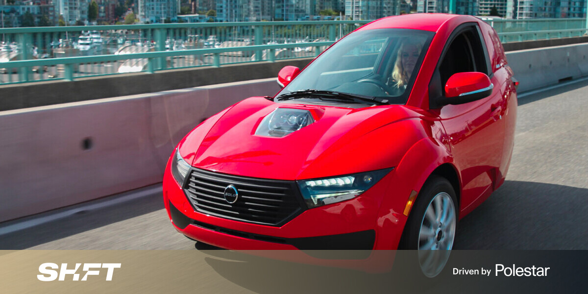 A closer look at Electrameccanica's 2021 Solo EV