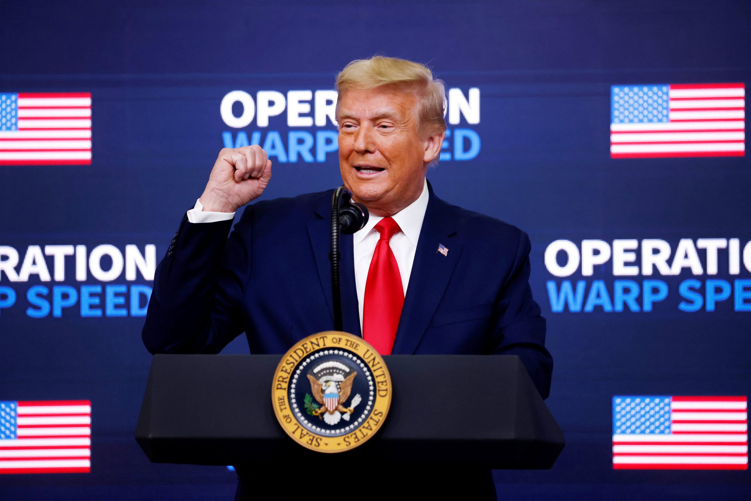 The FDA says it hasn't approved Moderna Covid's vaccine despite Trump's tweet