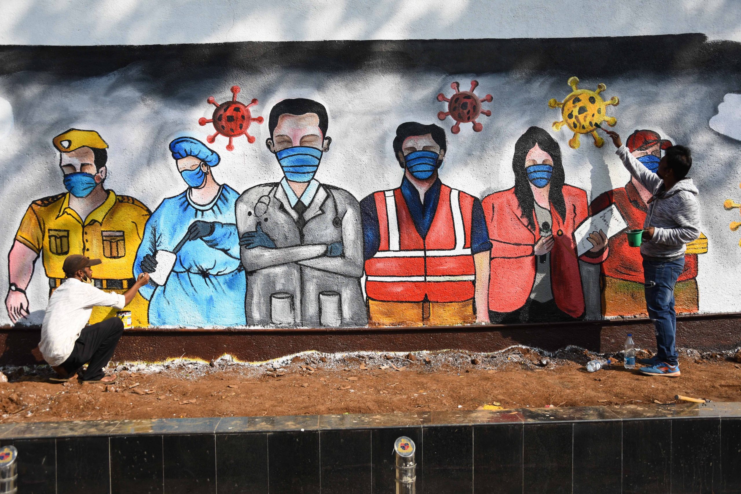 Charts show the impact of Covid on the global economy in 2020