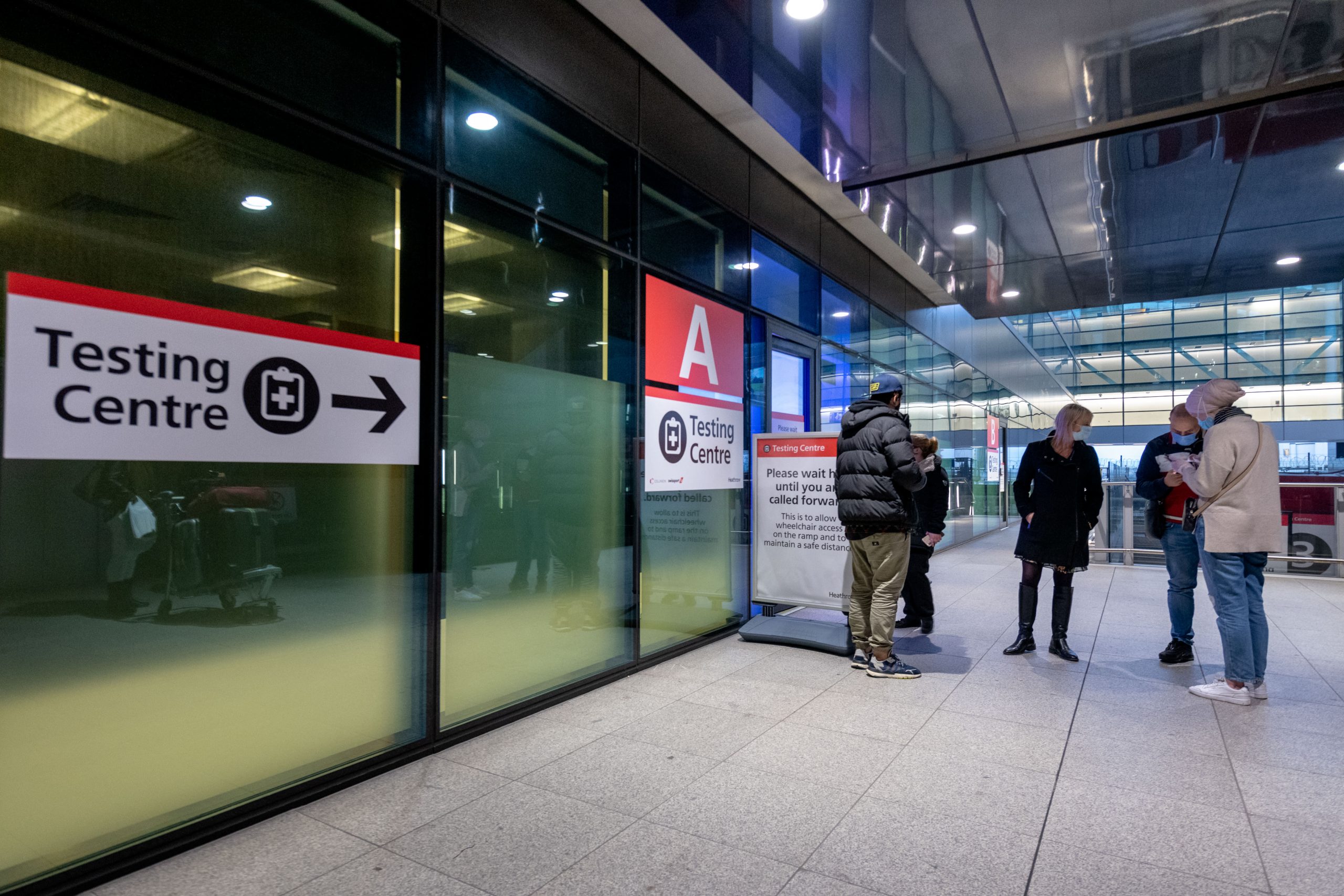 According to the CDC, the US must require people flying from the UK to test negative for Covid