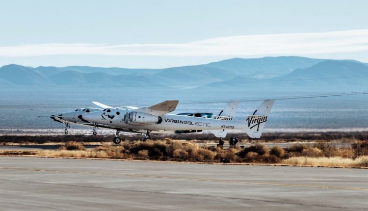 SpaceShipTwo's first test flight since moving to New Mexico is expiring

