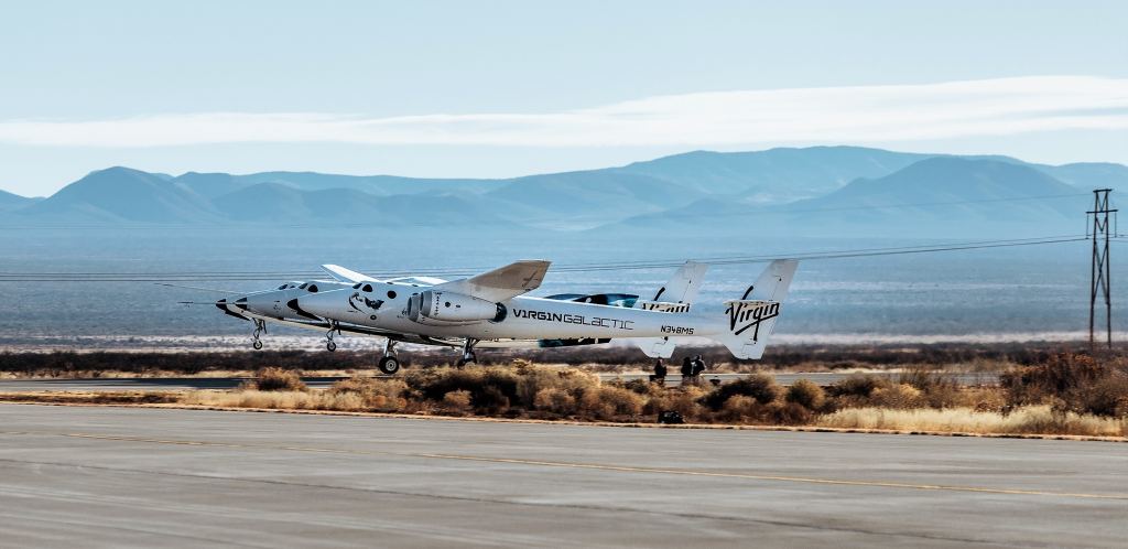 SpaceShipTwo's first test flight since moving to New Mexico is expiring