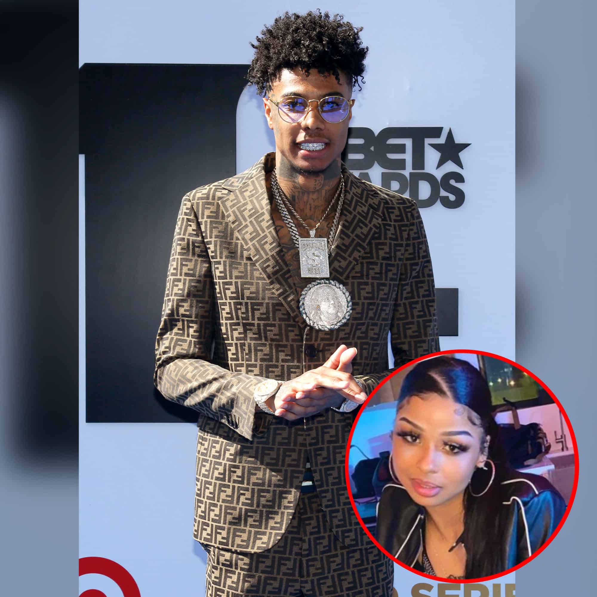 Blueface is giving its artist Chrisean Rock a Benjamin Franklin worth 19,000 US dollars
