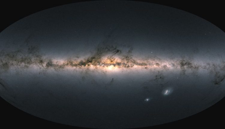   This is not a photo of the Milky Way.  It is the map of 1.8 billion stars from Gaia's largest new data release

