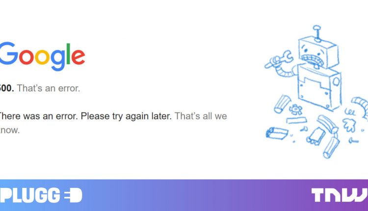 Google services are currently unavailable (update: they're back)

