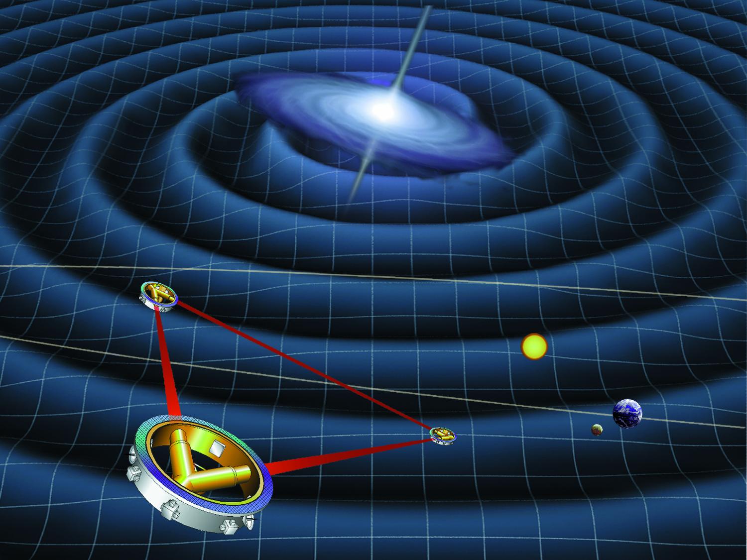 China's plan to build a space-based gravitational wave observatory in the 2030s: TianQin.  Here's how you can assert yourself against LISA