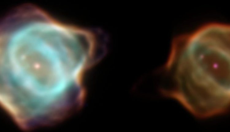 Twenty years of Hubble photos show the stingray fog fading

