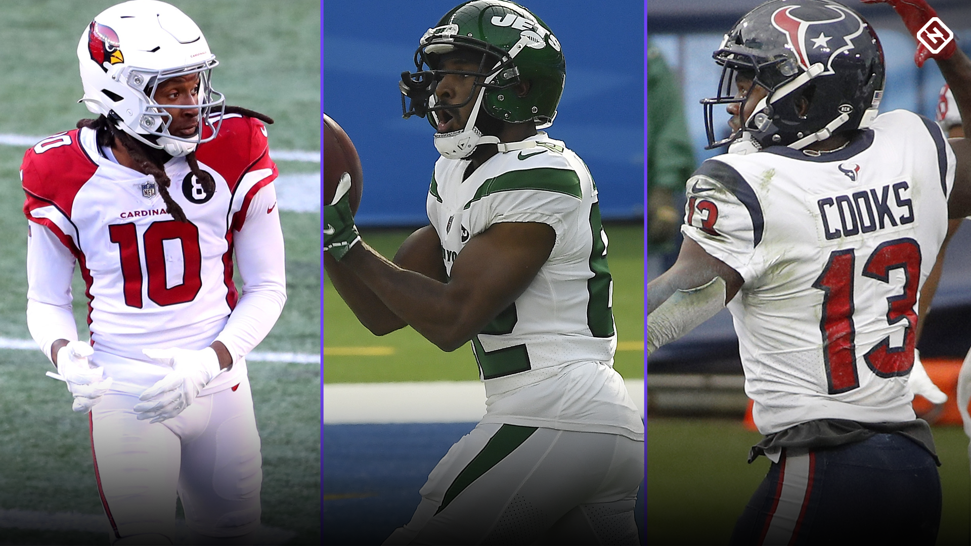 Fantasy Injury Updates: DeAndre Hopkins, Jamison Crowder, Brandin Cooks and more WRs affecting Week 14, start them, sit down