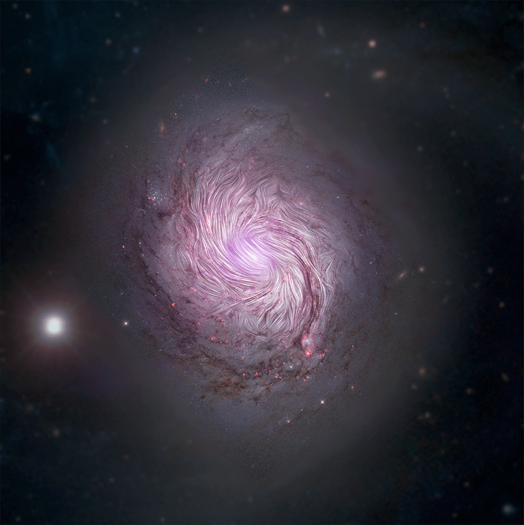 Shaping a spiral galaxy - watts with it?