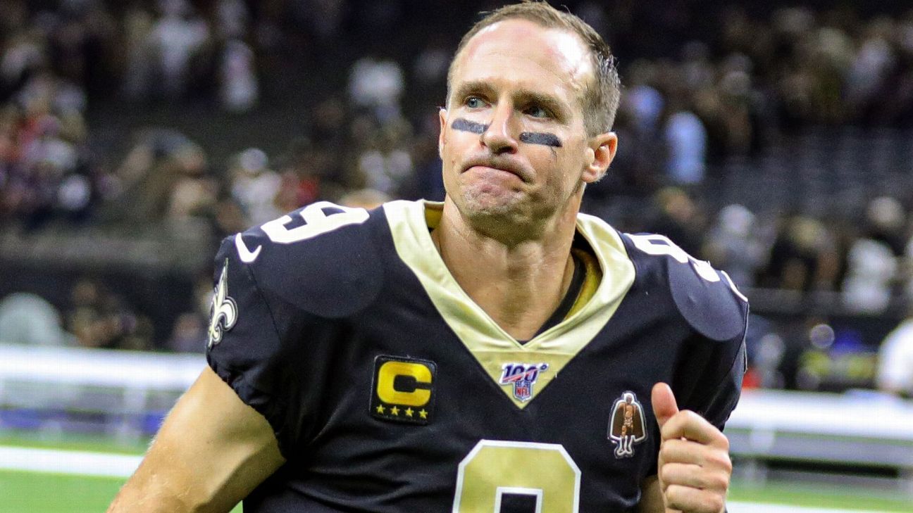New Orleans Saints QB Drew Brees has some way to go in recovering from injuries