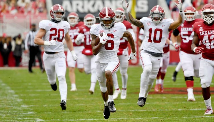   Alabama tops the penultimate CFP rankings as the top 5 teams remain stable.  Iowa State moves up to 6th place

