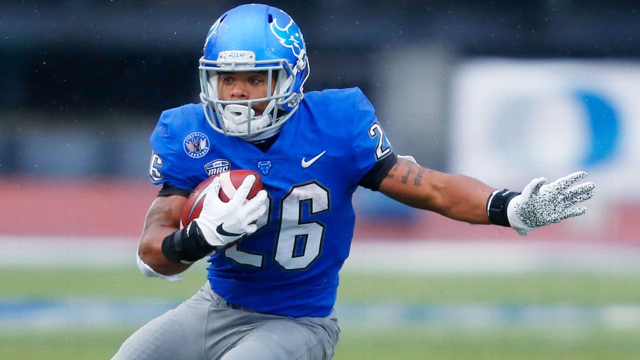 Record-breaking Buffalo Bulls' Jaret Patterson is all about big numbers