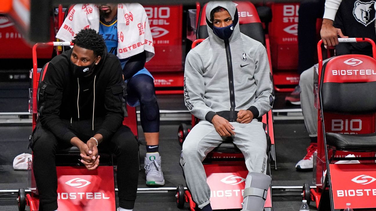 Memphis Grizzlies guard Ja Morant has a Grade 2 sprain