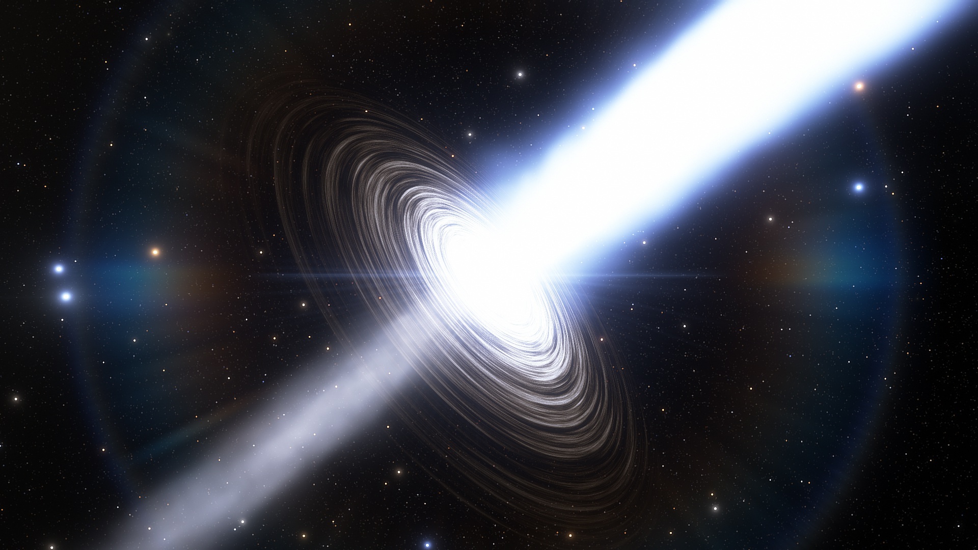 A galaxy makes new stars faster than its black hole can starve them for fuel