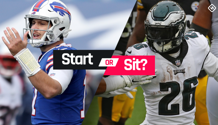 Fantasy Football Start 'Em Sit 'Em: Week 14 lineup advice, matchups, DFS picks