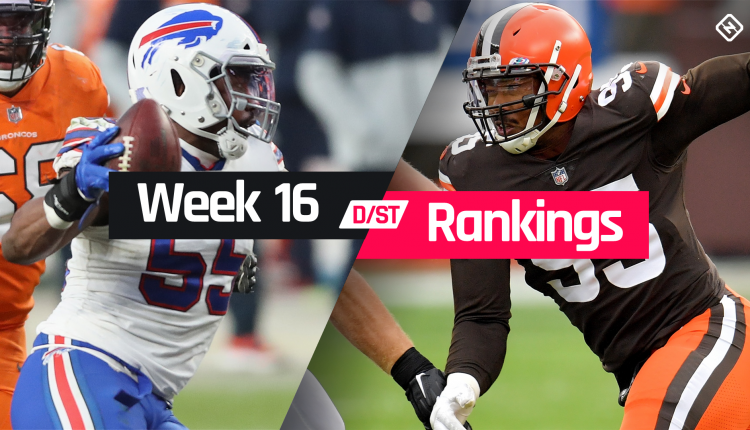 Week 16 Fantasy Defense Leaderboard: Sleepers, Busts, D / ST Streamers with Waiver Wire to Target

