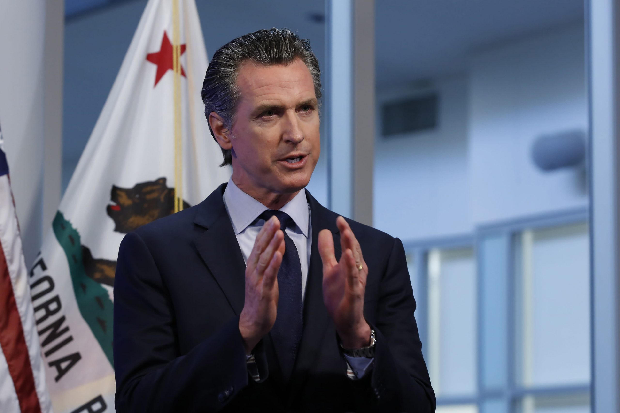 California governor cancels notification of Covid about safety concerns