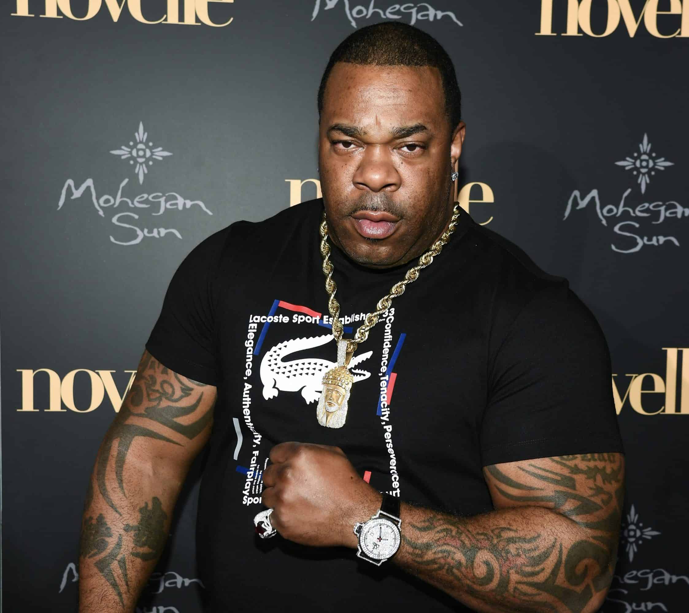 Busta Rhymes says he did a "reality check" on his weight after taping his stomach for a music video