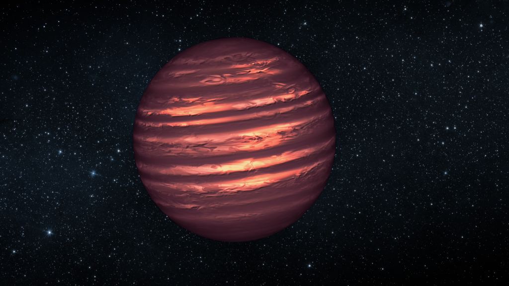 Astronomers see swirling weather on the nearest brown dwarf