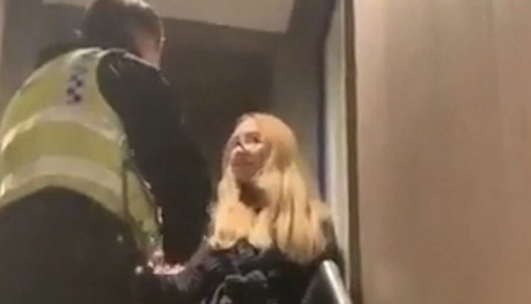   Covid-1984?  British anti-lockdown activist arrested for shooting empty hospital sections - what's wrong with this?

