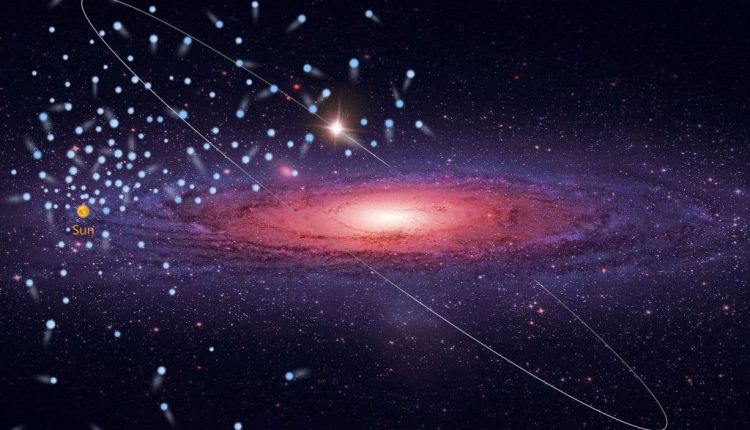 Astronomers discover hundreds of high-speed stars, many on their way out of the Milky Way

