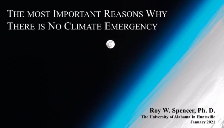 "Why is there no climate emergency?"

