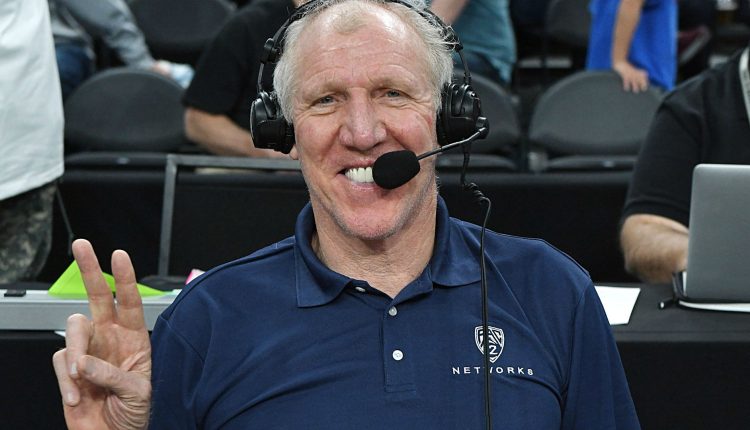 Bill Walton, howling at the moon to ring in the new year, enraged college basketball fans

