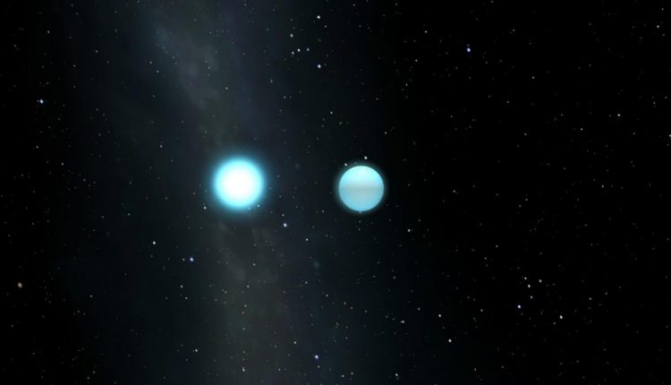 Strange green star is the result of a merger between two white dwarfs

