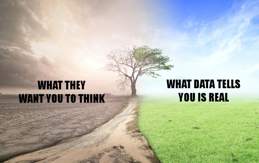 In order to promote the climate alarm, good news is regularly presented as a disaster - what goes with it?