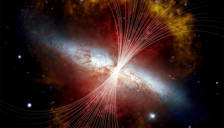 Magnetic 'highway' channel material from the cigar galaxy - watts with it?

