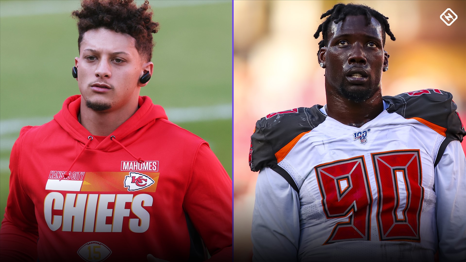 Patrick Mahomes and Jason Pierre-Paul refer to Kobe Bryant after making Super Bowl 55