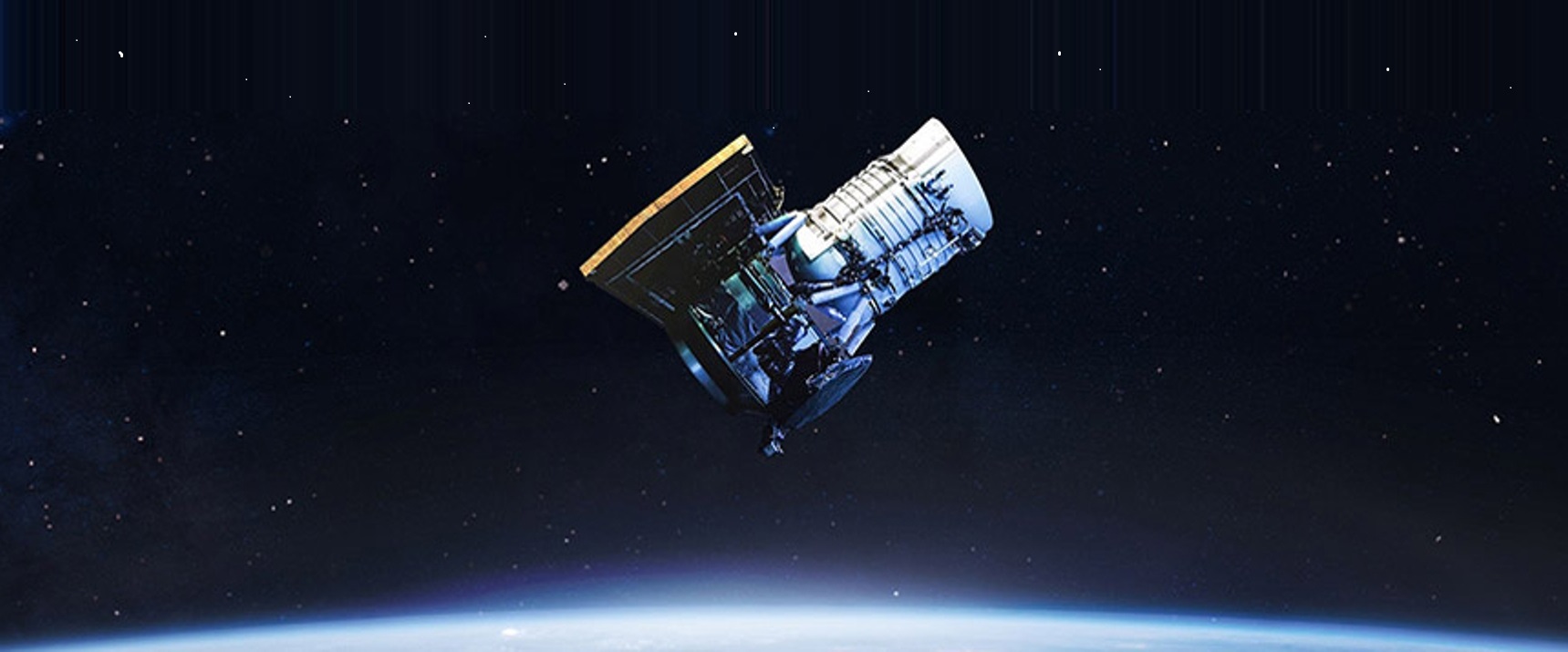 Illustration: MethaneSAT in orbit