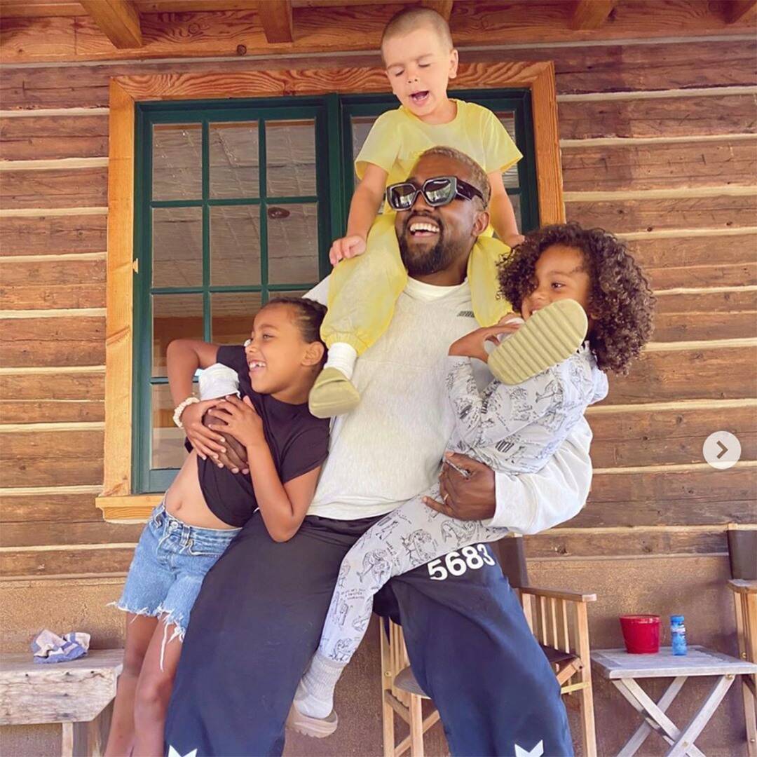 Kim Kardashian Jokes Saint West is still "cute" after cutting his hair