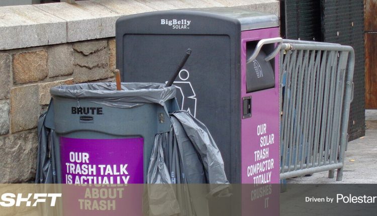 Dublin's smart trash cans have found a new use in the pandemic: snitching

