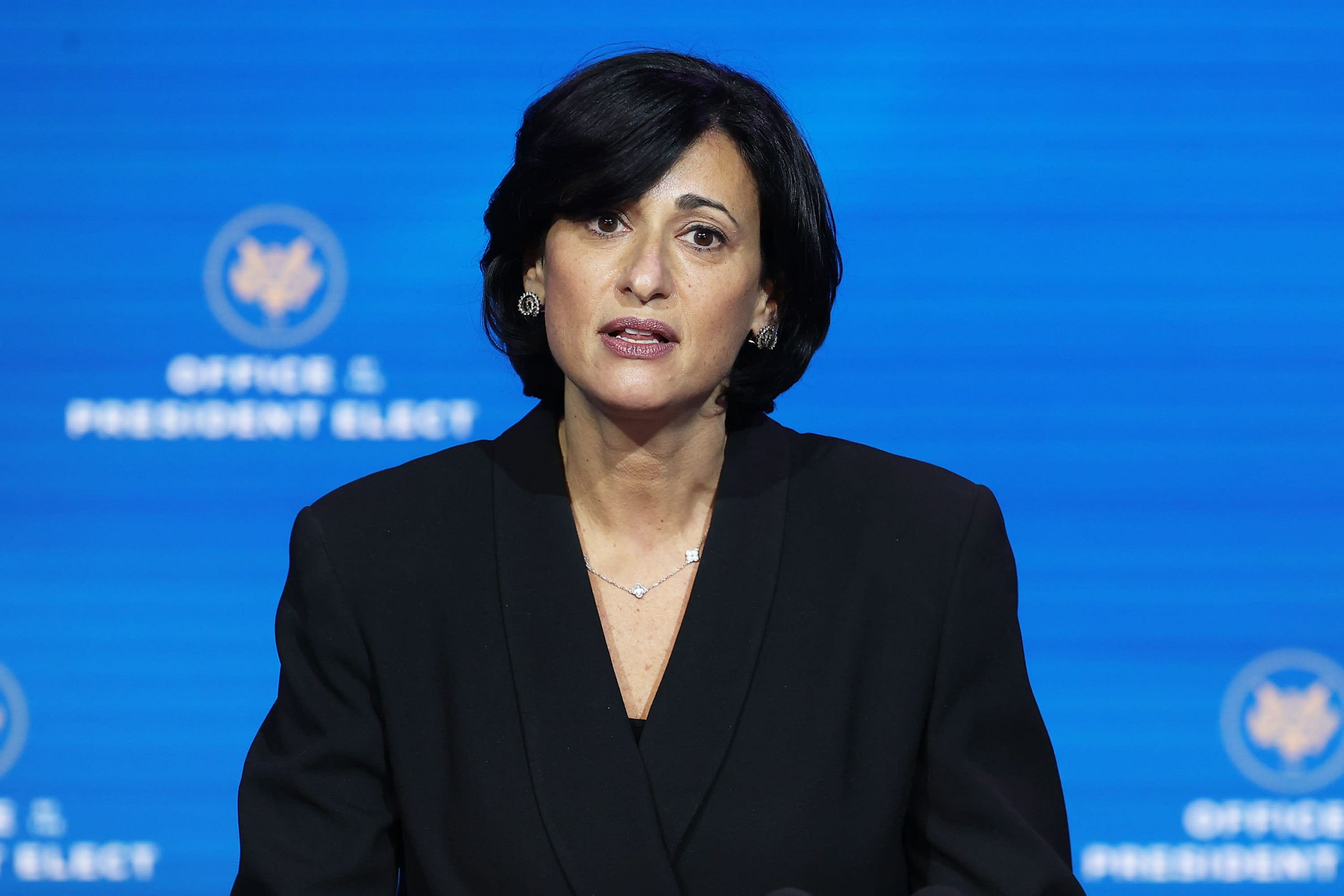 CDC director warns that strains in hospitalized cases could reverse a decline