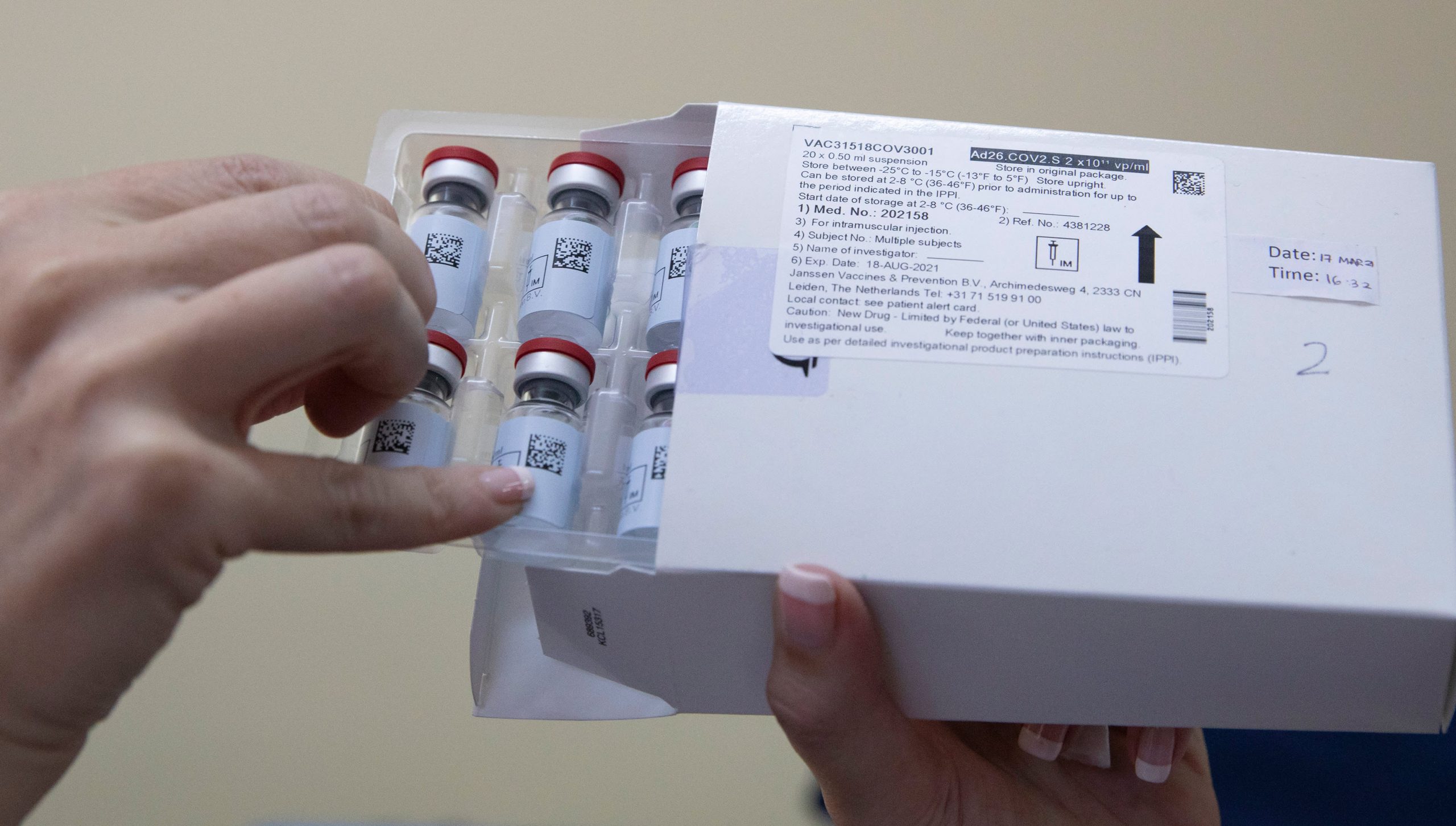 FDA-approved J&J single-shot Covid vaccine