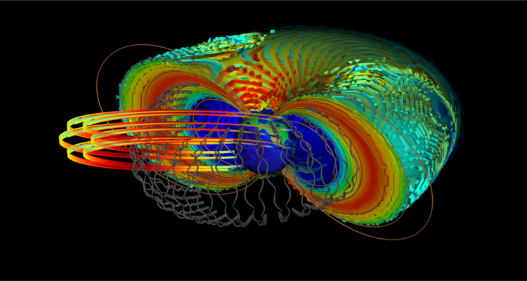 Electrons can be accelerated to near the speed of light when they interact with the Earth's magnetosphere

