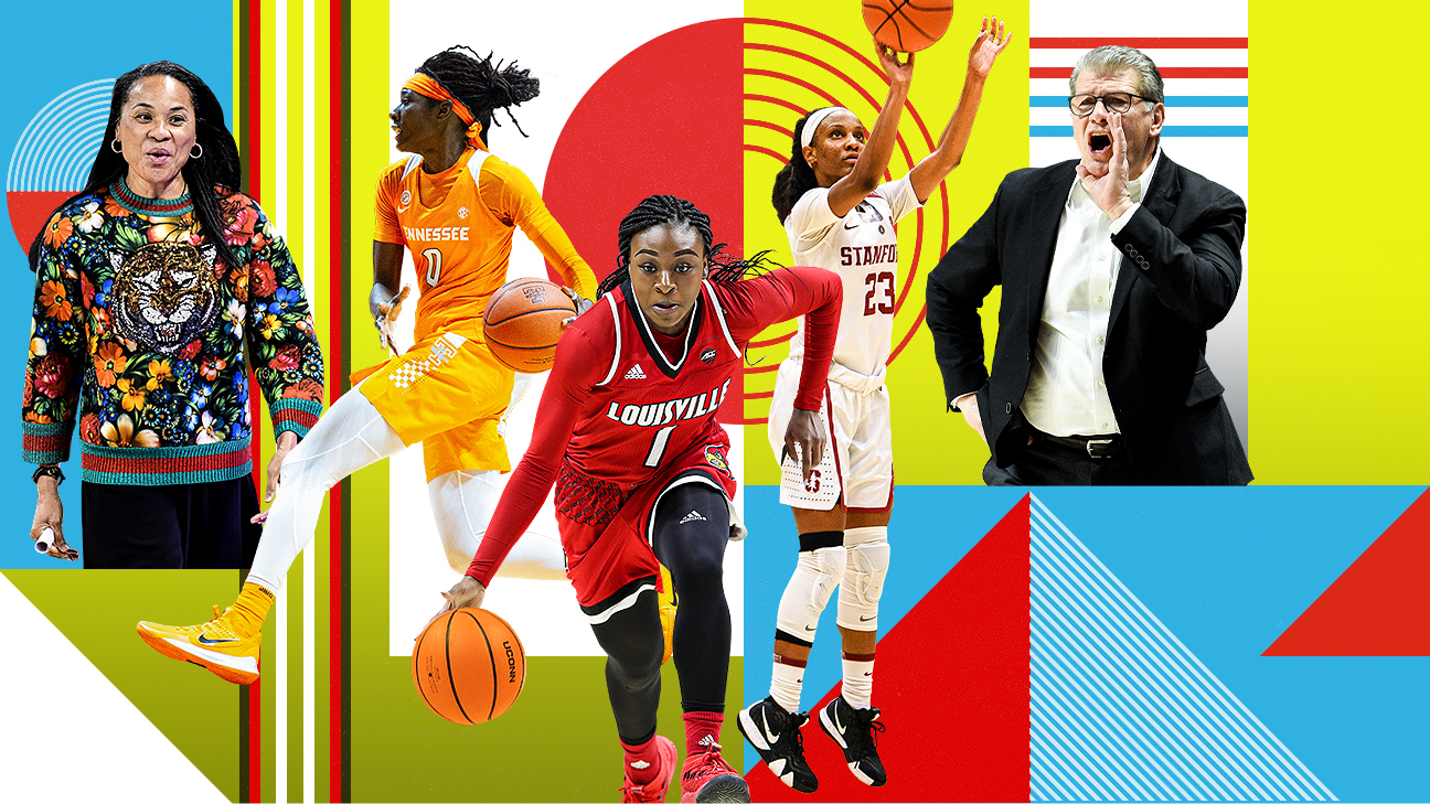 Photo illustration of basketball players