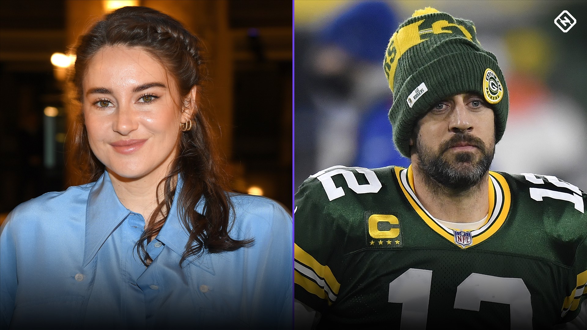 Shailene Woodley confirms the commitment of Packers' Aaron Rodgers and details his ball throwing skills