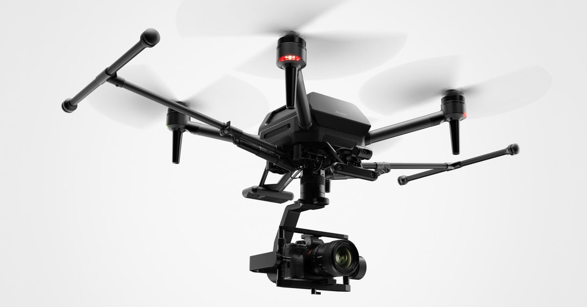 Sony's new Airpeak drone can carry an Alpha series DSLR
