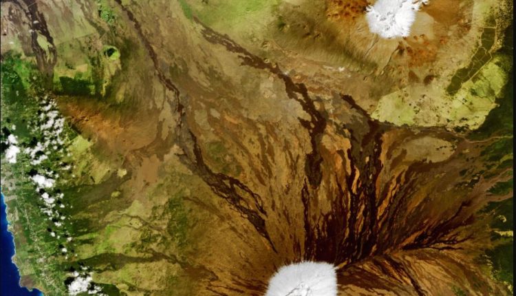 Three storms have thrown snow on Mauna Loa and Mauna Kea

