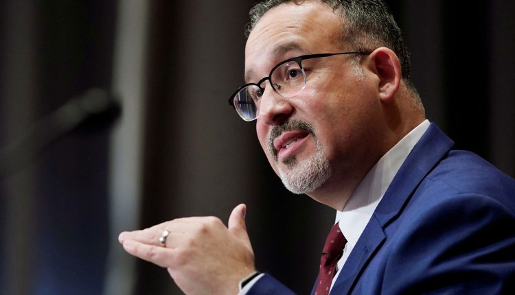 White House press conference with the Secretary of Education

