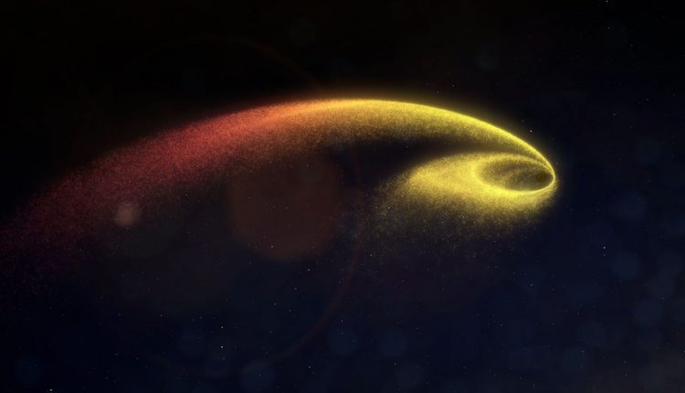   Astronomers trace a neutrino back to the source.  Where a black hole splits a star

