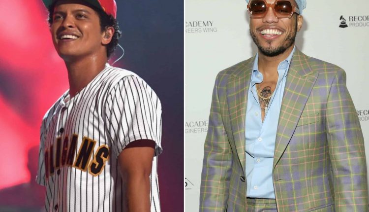 Bruno Mars & Anderson .Paak added to cast list for the 2021 Grammy Awards 

