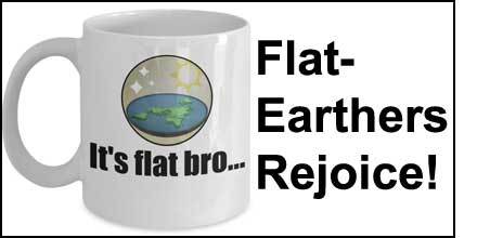 Flat-Earthers are happy!  - Watts up with that?