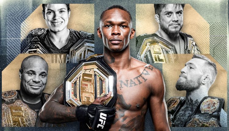 UFC 259 -- The UFC's exclusive champ-champ club has some advice for Israel Adesanya