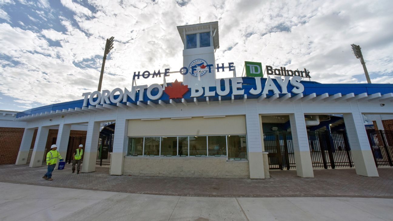 Toronto Blue Jays play the 3rd homestand at the Florida baseball stadium