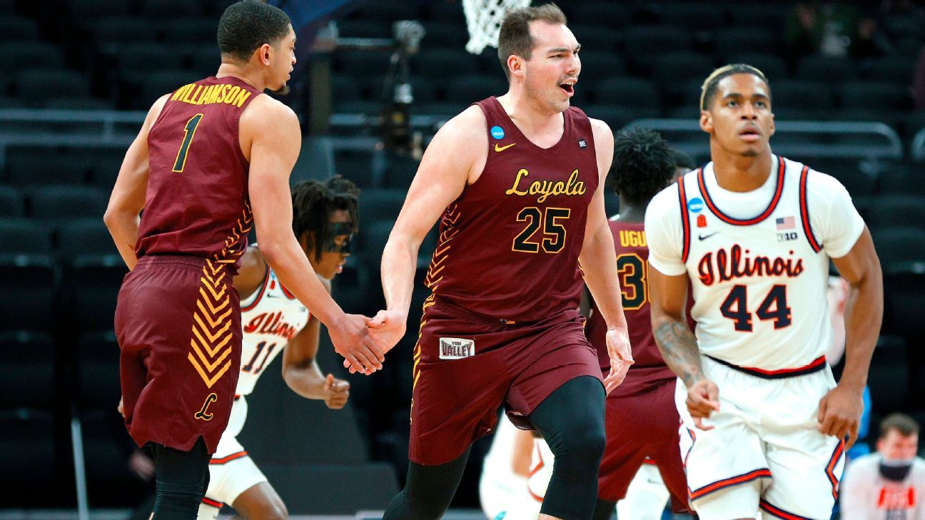 Loyola Chicago disrupts Illinois in the NCAA tournament after Sister Jean's prayer before the game