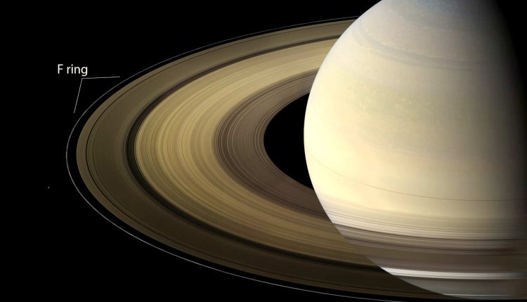 Animation shows how Saturn's rings move at different speeds

