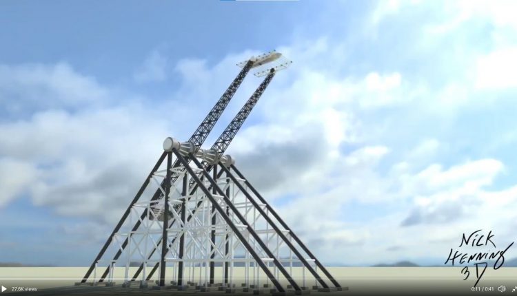 What if the spaceship didn't burn a landing at all?

